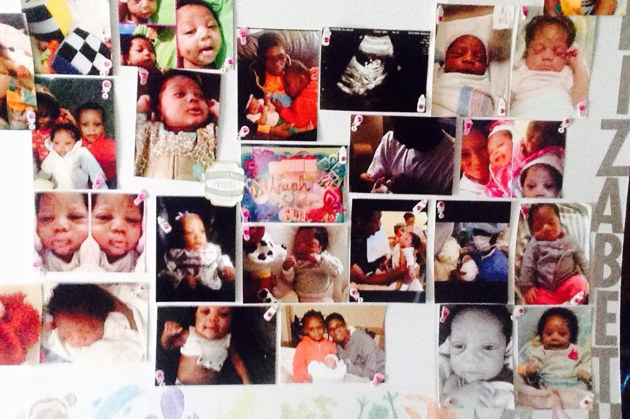Photo collage of Aniyah Elizabeth Walker-Bivins